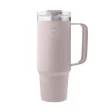 Groer Thermobecher mit Strohhalm - 885 ml - Soft Rose