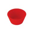 Wiederverwendbare Silikon-Backformen - Cupcake - 6 Stk