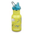 Trinkflasche mit Sippy Cap - Safari - 355 ml