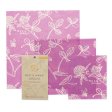Bee's Wrap Bienenwachstuch Set - Mimi's Purple - 3 Stk