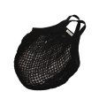 Einkaufsnetz aus Bio-Baumwolle - String Bag - Schwarz