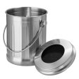 Kompostbehlter aus Edelstahl