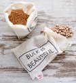 BULK IS BEAUTIFUL Lebensmittelbeutel aus Bio-Baumwolle Gre S