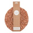 Baumwollberzge - Terracotta Check - Set mit 3 Stck