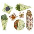 Bee's Wrap Bienenwachstuch-Set - Garden & Meadow - 7 Stck - Vegan