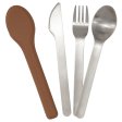 Haps Picknick Besteck - Terracotta