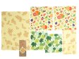 Bee's Wrap Bienenwachspapier Set - Wald & Obst - 7 Stck
