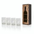 Rebottled Trinkglas - klares Glas - 4 Stck