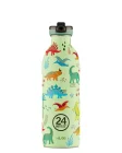 24Bottles Urban Trinkflasche mit Sportverschluss - 500 ml - Jurassic Friends