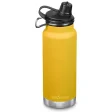 Klean Kanteen Thermoflasche aus Edelstahl - TKWide - 946 ml - Chug Cap - Marigold