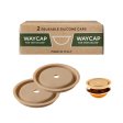 Waycap wiederverwendbarer Silikondeckel - fr Nespresso Vertuo - 2 Stck
