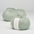 Deluxe Silk Mohair - Helles staubiges Grn 32