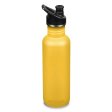 Klean Kanteen Trinkflasche aus Edelstahl - Old Gold - 800 ml