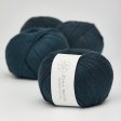 kologisches Baumwollgarn 50g - Marineblau 27