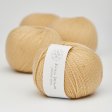 kologisches Merino-Wollgarn 50g - Gelb 05
