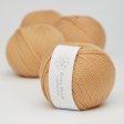 kologisches Merino-Wollgarn 50g - Dunkelgelb 06