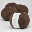 kologisches Merino-Wollgarn 50g - Dunkelbraun 29