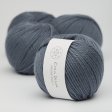 Dickes Bio-Merino-Wollgarn 50g - Dunkelblau 26