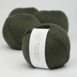 Dicke Bio-Merino-Wolle 50g - Armeegrn 36