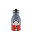 Kinder Trinkflasche mit Sportverschluss - Happy Penguin