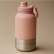 Haps Dog Wasserflasche fr Hunde inkl. 2 Schalen - Blush