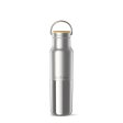 Thermo-Trinkflasche mit Bambusdeckel - 355 ml - Reflect